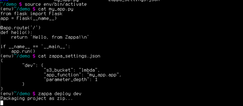 AWS-Serverless-Python-Web-app-based-on-Docker-screenshot